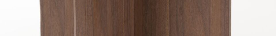 Descriptivo Materiales  Mesa de comedor de madera marrón Laurent