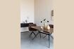 Miniatura Mesa de comedor rectangular de madera beige Chase 2