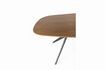Miniatura Mesa de comedor rectangular de madera beige Chase 7