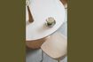 Miniatura Mesa de comedor redonda de madera beige Almira 2