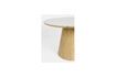 Miniatura Mesa de comedor redonda de madera beige Almira 6