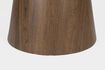 Miniatura Mesa de comedor redonda de madera marrón Almira 6