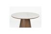 Miniatura Mesa de comedor redonda de madera marrón Almira 3