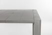 Miniatura Mesa de jardín de acero gris Alban 6