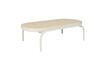 Miniatura Mesa de jardín de aluminio beige Vista 5