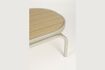 Miniatura Mesa de jardín de aluminio beige Vista 10