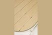 Miniatura Mesa de jardín de aluminio beige Vista 4