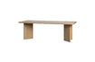 Miniatura Mesa de madera beige Angle 4