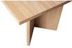Miniatura Mesa de madera beige Angle 5