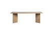 Miniatura Mesa de madera beige Angle 1