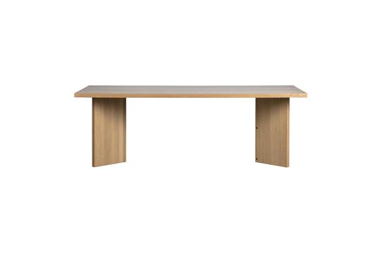 Mesa de madera beige Angle