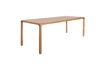 Miniatura Mesa de madera beige Storm 220X90 13