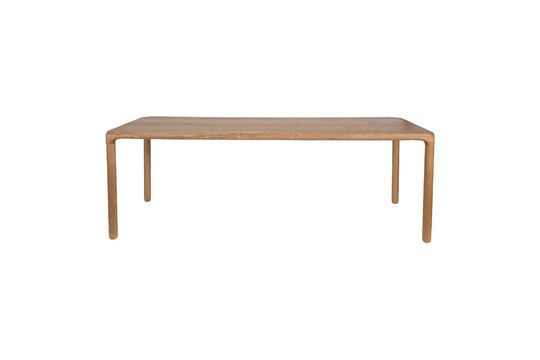 Mesa de madera beige Storm 220X90 Clipped