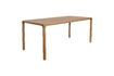 Miniatura Mesa de madera beige Storm160X90 10