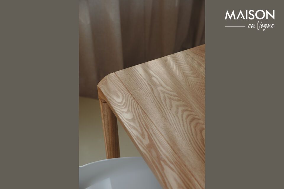 Mesa de madera beige Storm160X90 - 6