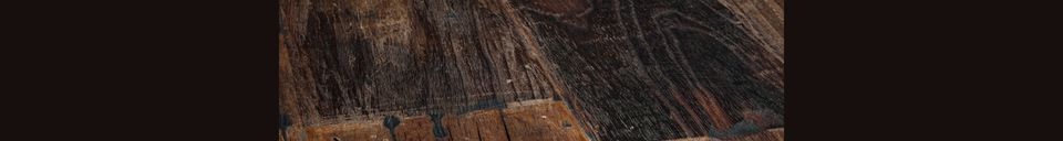 Descriptivo Materiales  Mesa de madera Crude