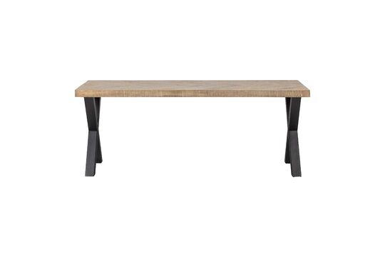 Mesa de madera de mango blanca Tablo Clipped