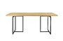 Miniatura Mesa de madera de roble Class Clipped