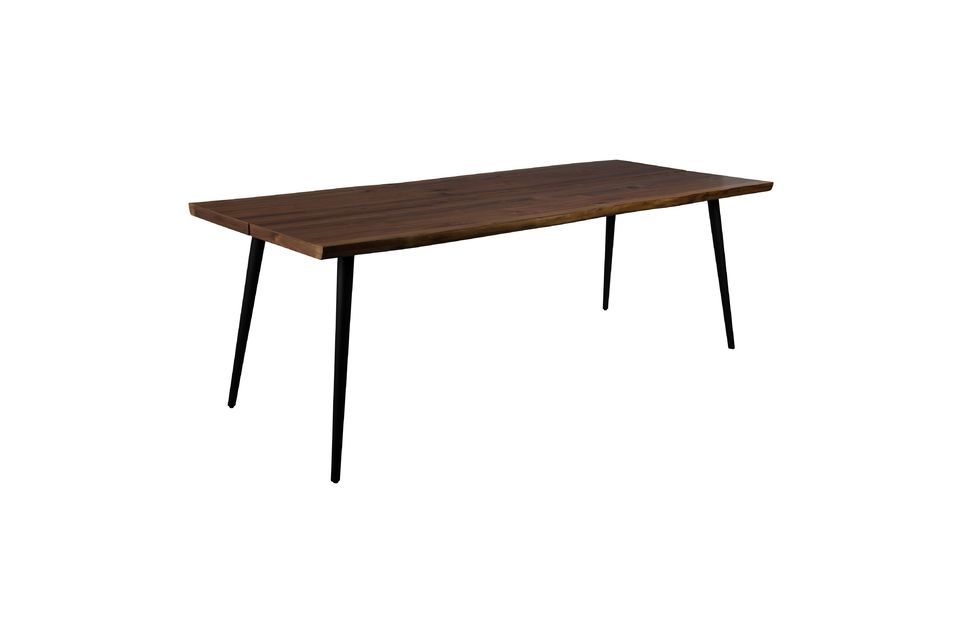 Mesa de madera marrón Alagon - 9