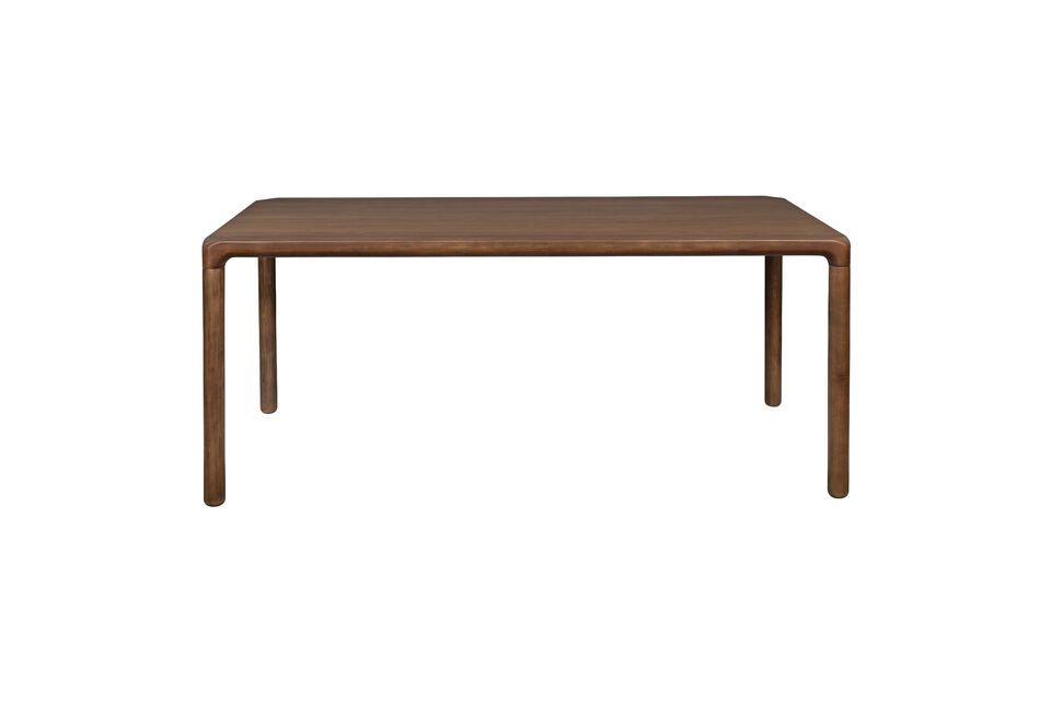 Mesa de madera marrón Storm 180x90 Zuiver