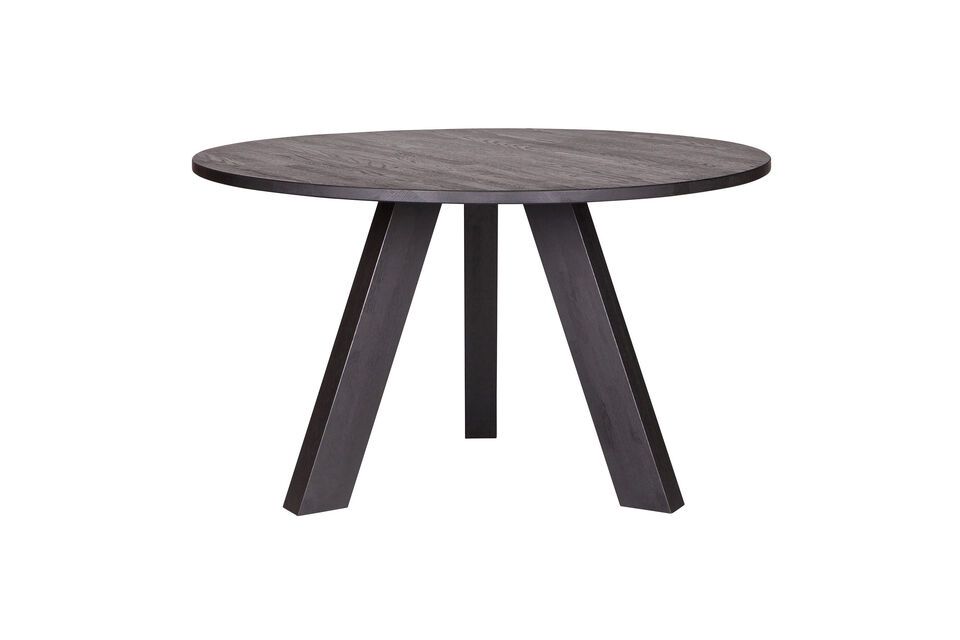 Mesa de madera negra Rhonda Woood