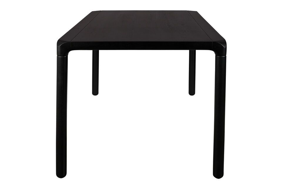 Mesa de madera negra Storm 180X90 - 8