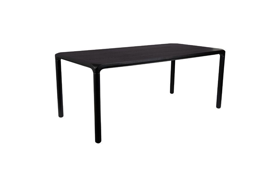 Mesa de madera negra Storm 180X90 - 9