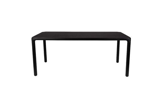 Mesa de madera negra Storm 180X90 Clipped