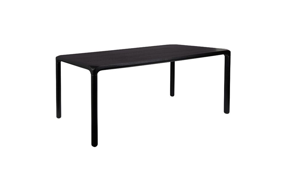 Mesa de madera negra Storm 220X90 - 9