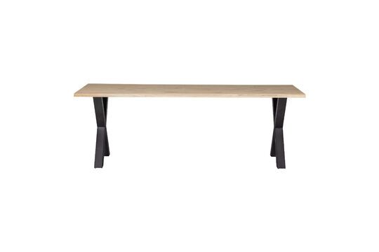 Mesa de roble macizo Tablo beige Clipped