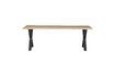 Miniatura Mesa de roble macizo Tablo beige 1