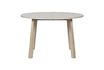 Miniatura Mesa extensible de roble blanco Sydney 1