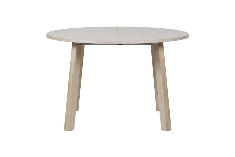 Mesa extensible de roble blanco Sydney Woood