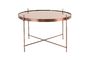Miniatura Mesa lateral grande de cobre Cupid Clipped