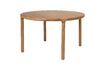 Miniatura Mesa redonda de madera beige Storm D128 1