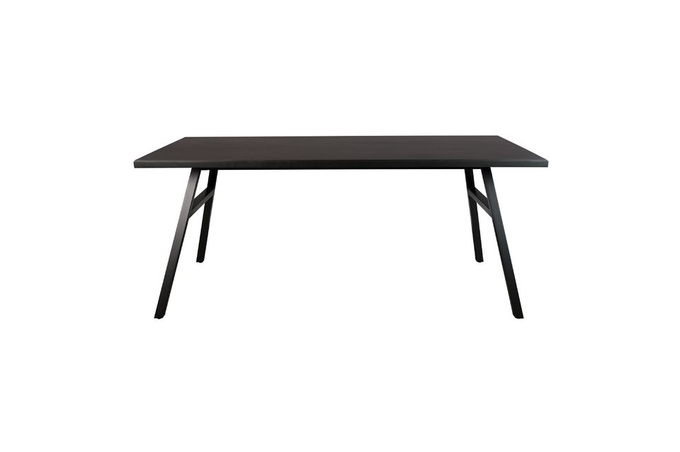 Mesa Seth 180X90 Negro Zuiver