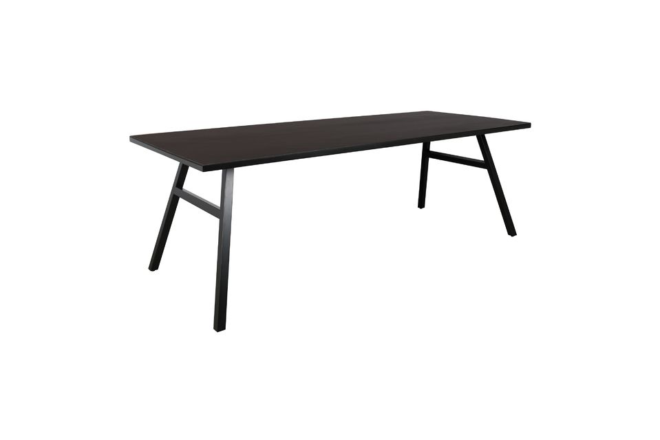 Mesa Seth 220X90 negro - 8