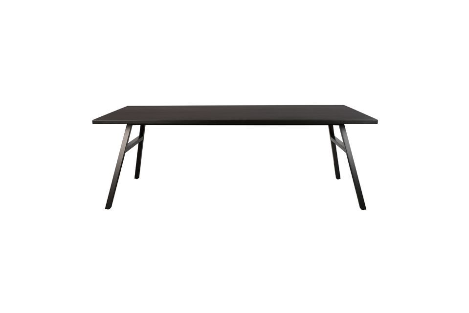 Mesa Seth 220X90 negro Zuiver