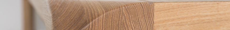 Descriptivo Materiales  Mesa Storm 180X90 natural