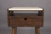 Miniatura Mesita de noche de madera beige Arda 3