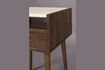 Miniatura Mesita de noche de madera beige Arda 5