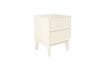 Miniatura Mesita de noche de roble beige June 5