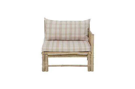 Módulo de sofá esquinero de bambú Korfu, derecha Clipped