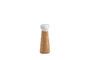 Miniatura Molino de sal artesanal de roble claro Clipped