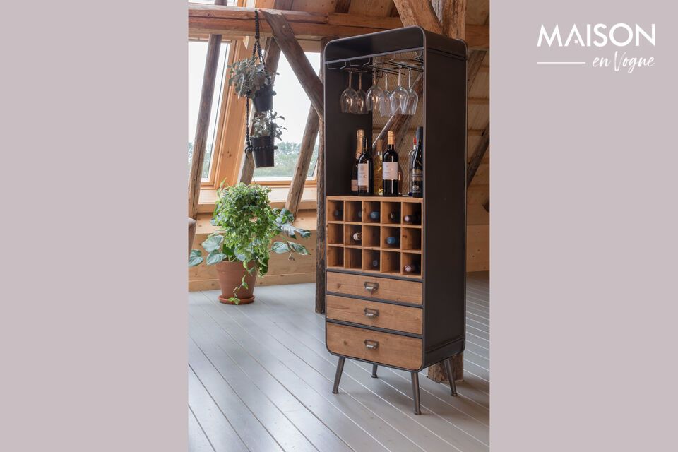 Mueble bar en madera Vino Dutch Bone