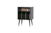 Miniatura Mueble de madera negra James 5