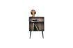 Miniatura Mueble de madera negra James 6