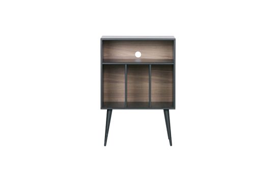 Mueble de madera negra James Clipped