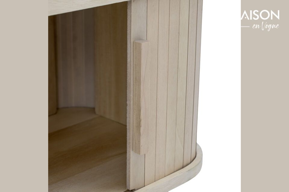 Mueble de televisión de madera Lex - 7