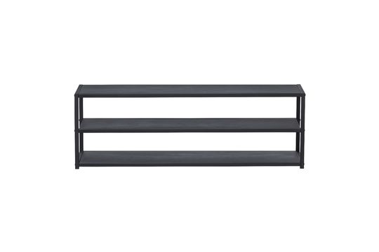 Mueble de TV de metal negroTeun